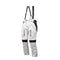pantalon moto Trekk blanc homologué CE toutes saisons avec doublure amovible