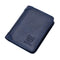 Portefeuille RFID Bullcaptain bleu en cuir pour homme avec protection anti-piratage