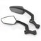 rétroviseur moto carbone noir embout de guidon design sportif racing