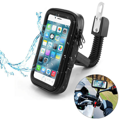 Soporte para teléfono de motocicleta resistente al agua