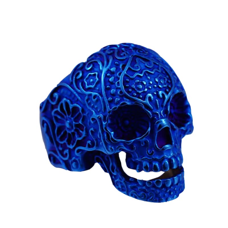 bague chevaliere homme tete de mort | Boutique biker