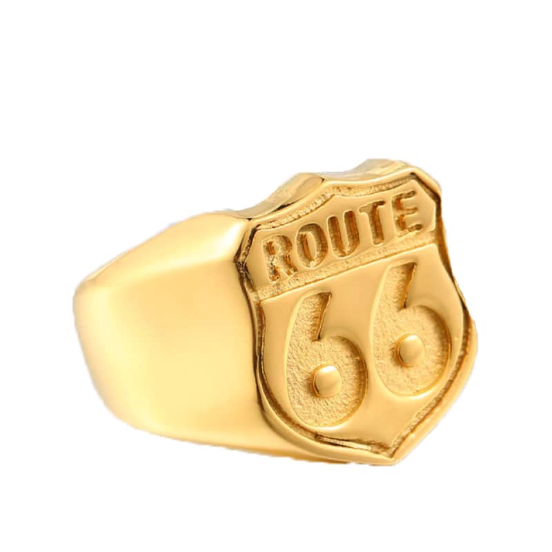 bague biker route 66 motard | Boutique biker