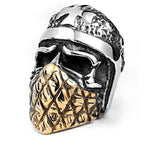 Bague biker - Golden Knight - Vignette | Boutique biker