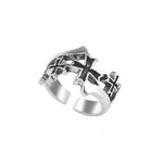 Bague biker - Iron Cross - Vignette | Boutique biker