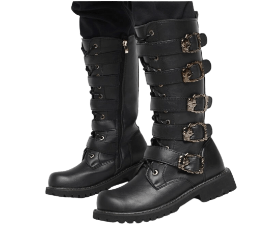 Bottes de moto look biker homme | Boutique biker