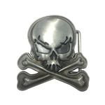 Boucle de ceinture metal - Tête de mort - Vignette | Boutique biker