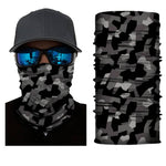Scaldacollo da moto nero e grigio - Vignette | Boutique biker