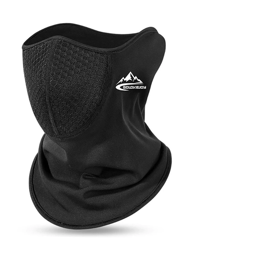 cache-cou moto été respirant noir, léger et anti-transpirant, unisexe, compatible casque intégral, pour homme et femme