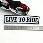 Patch biker - Ride to live - Vignette | Boutique biker