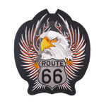 Toppa posteriore da motociclista - Route 66 - Vignette | Boutique biker