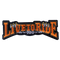 Patch brodé moto Live to Ride 3D à coudre pour veste biker