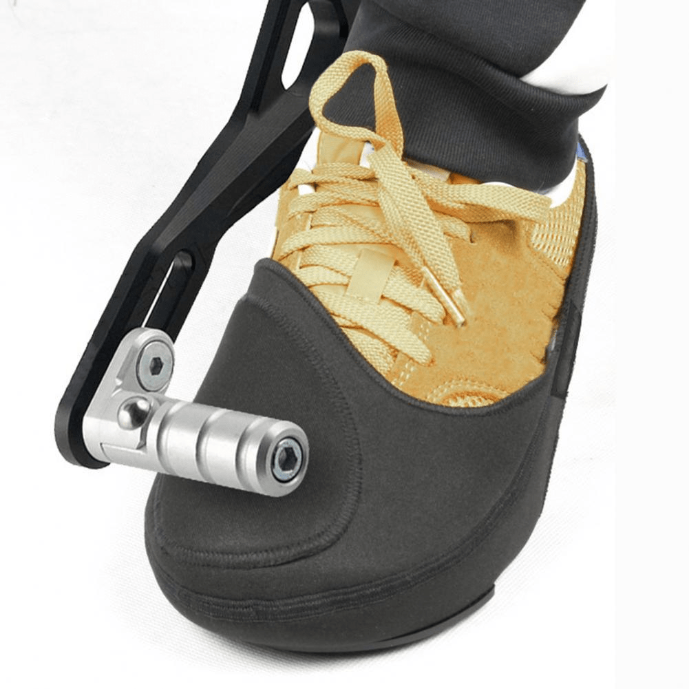 protège-chaussure moto universel en polyester, nylon et spandex, protection contre le sélecteur de vitesse pour tous types de chaussures