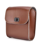 Sacoche moto latérale marron en cuir - Vignette | Boutique biker