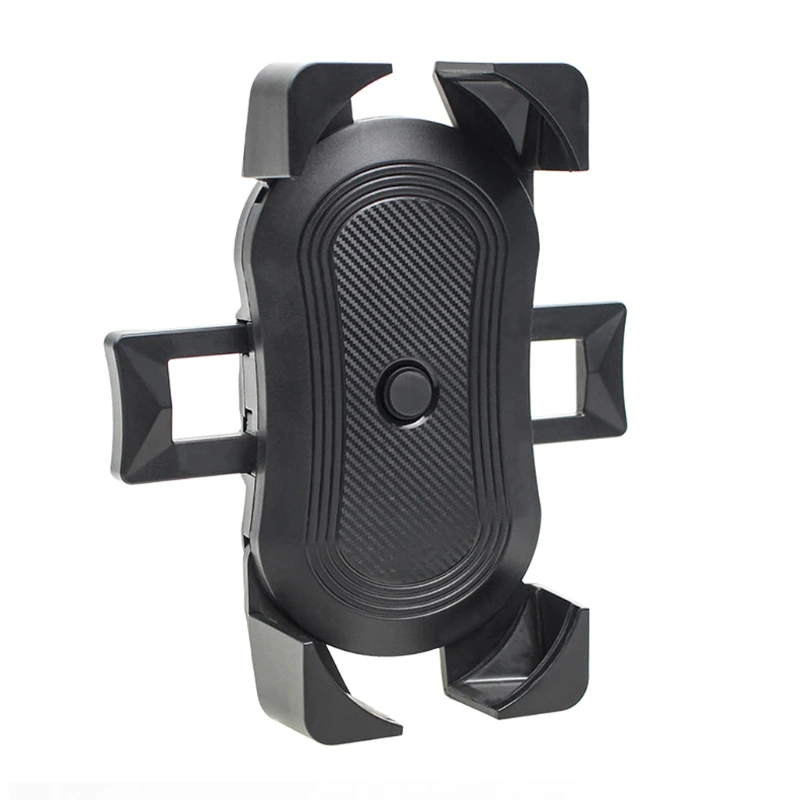 Support téléphone moto à fixation bracelet rotatif, compact et universel