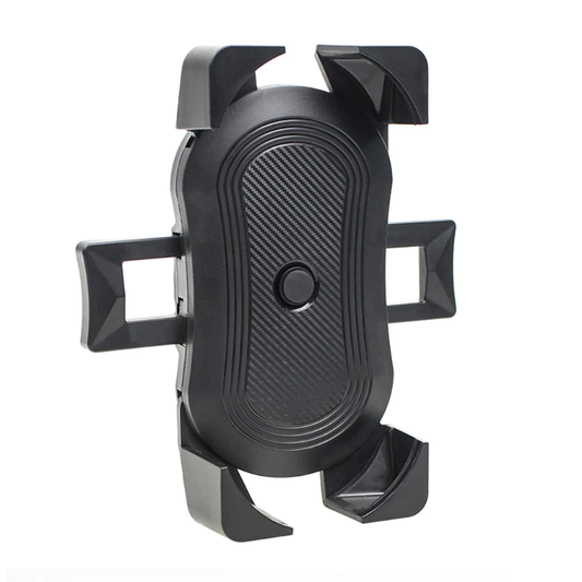 Support téléphone moto à fixation bracelet rotatif, compact et universel