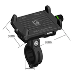 Support de téléphone pour moto avec chargeur - Vignette | Boutique biker