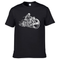 Tee-shirt-biker-harley-noir