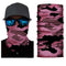tour de cou moto femme camouflage rose, respirant et extensible, style tendance, protection vent et poussière, compatible casque moto