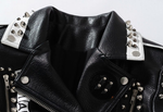 Chaqueta de motociclista con tachuelas para mujer - Vignette | Boutique biker