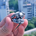 Anello da motociclista - Live to Ride - Vignette | Boutique biker