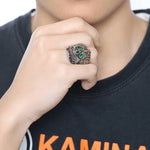 Anello da motociclista - Green Reaper - Vignette | Boutique biker