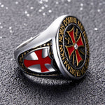 Anillo de motociclistas - Templario - Vignette | Boutique biker
