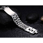 Bracciale biker in acciaio - 100% biker - Vignette | Boutique biker
