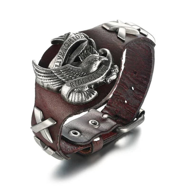 Bracelet Cuir Biker | Boutique biker