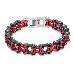 Pulsera de acero para motociclista - Cadena de motocicleta - Vignette | Boutique biker