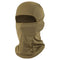 Cagoule moto marron clair unisexe, respirante et coupe-vent, confort toutes saisons sous casque