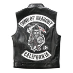 Gilet da motociclista in pelle - Sons of anarchy - Vignette | Boutique biker