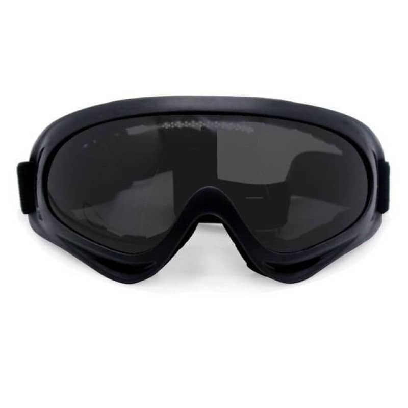masque moto noir style urbain pour motard homme