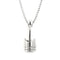 Pendentif moto en forme de piston argenté en acier inoxydable 316L pour homme et femme