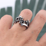 Bague biker - Iron Cross - Vignette | Boutique biker