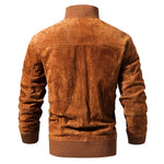 Giacca biker da uomo - Pelle scamosciata - Vignette | Boutique biker