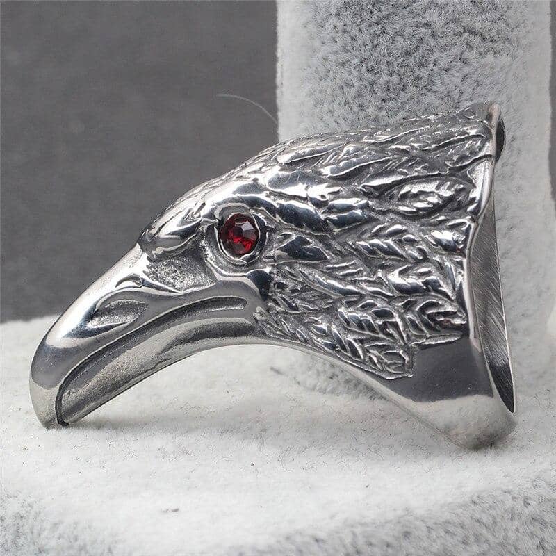 bague tete d'aigle | Boutique biker