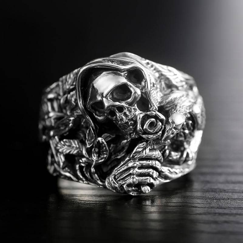 Bague homme tete de mort | Boutique biker