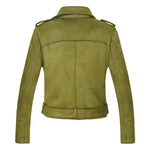 Giacca biker da donna - Cachi - Vignette | Boutique biker