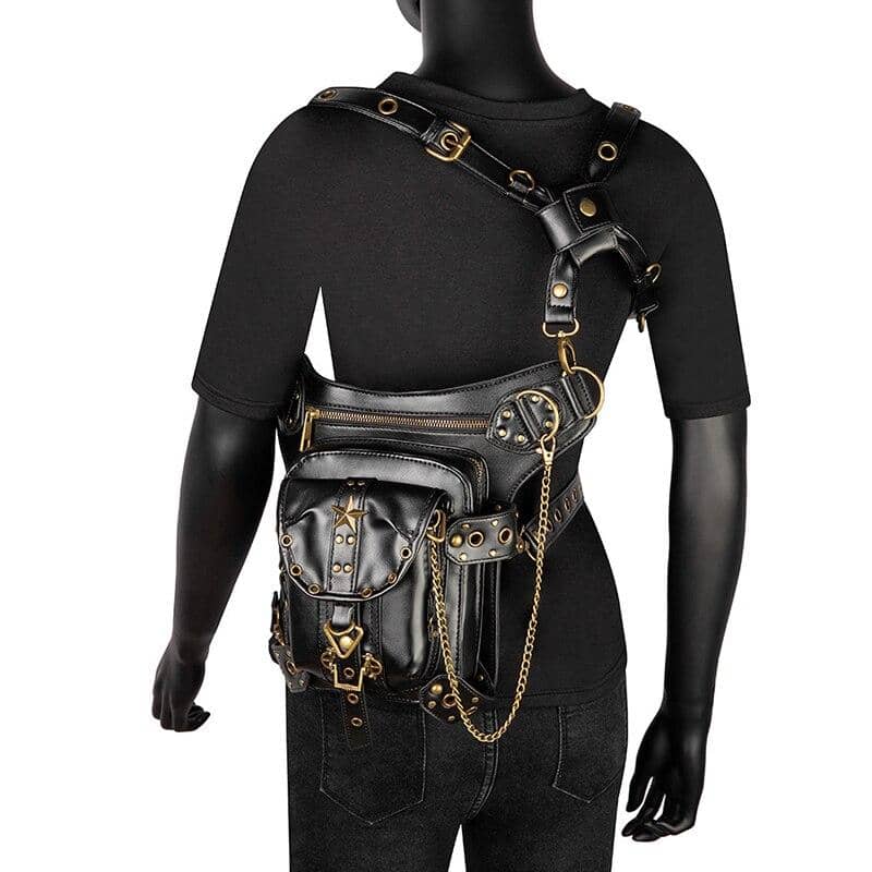 Sacoche de cuisse femme moto vintage | Boutique biker