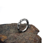 Anillo de motociclistas - Línea de calavera - Vignette | Boutique biker
