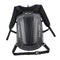 Grand sac à dos moto rigide étanche 20 à 35L en fibre de carbone, nylon et PVC, avec bretelles ajustables et maintien renforcé