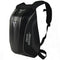 Sac à dos moto rigide MOTO CENTRIC noir 30L, coque carbone aérodynamique