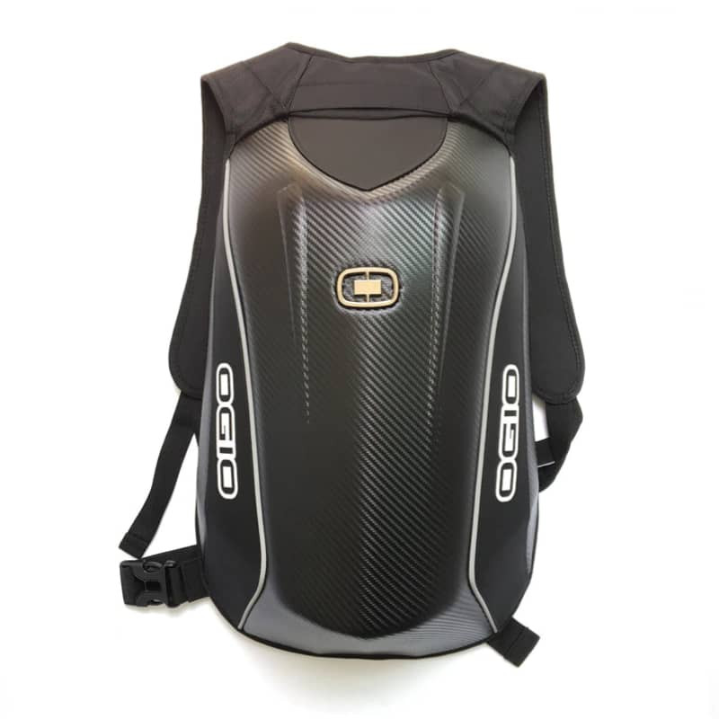 sac à dos moto OGIO rigide en fibre carbone, protection aérodynamique et urbaine