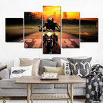 Tableau moto 5 parties - Street biker - Vignette | Boutique biker