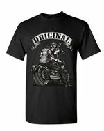 T-shirt de Moto - Original skull Noir - Vignette | Boutique biker