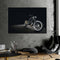 Póster de motocicleta - Chopper negra