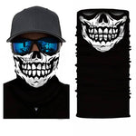 Calentador de cuello para motociclista - Calavera sonriente - Vignette | Boutique biker