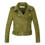 Giacca biker da donna - Cachi - Vignette | Boutique biker