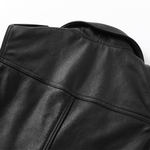 Gilet da motociclista in pelle Thorir - Vignette | Boutique biker